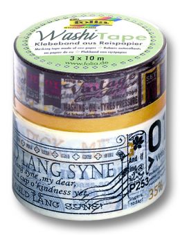 Washi-Tape 3er-Set Poesie