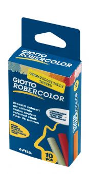 Robercolorkreide 10 St. Packung farbig sortiert