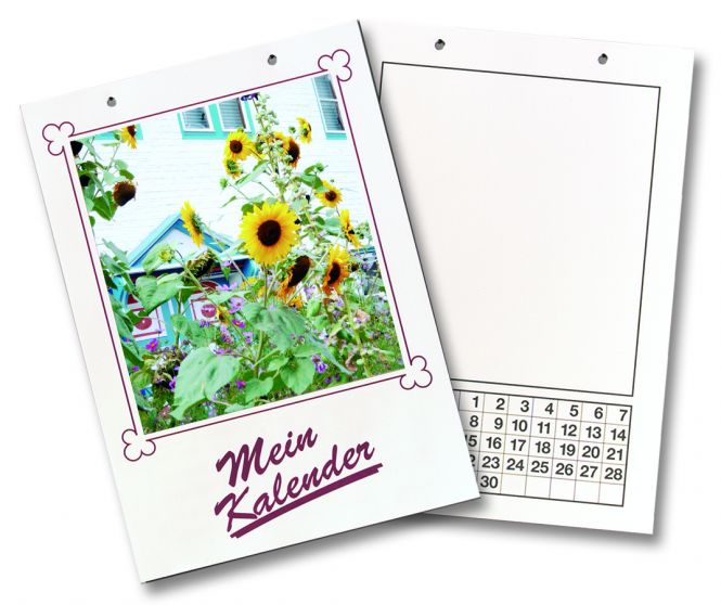 Dauerkalender DIN A4 Deckb.+ Monats.