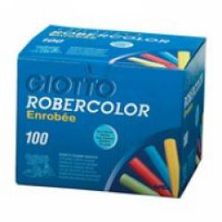 Robercolor Tafelkreiden 100Stk.in 10 Farben sort